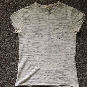 Grey flecked tee